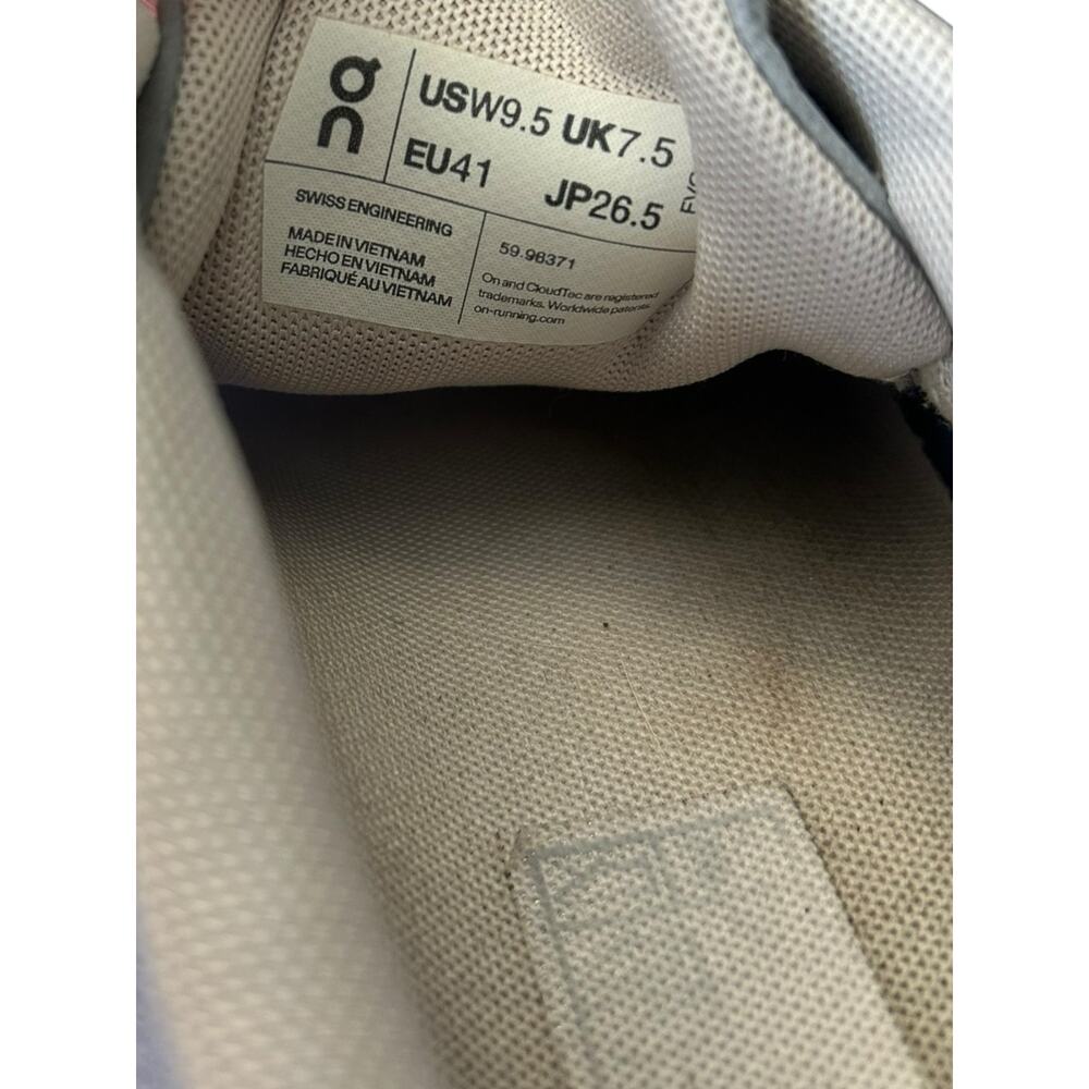 On Running Cloud 5 Women's Sneakers - Nimbus / Alloy Light Lavender - Size 9.5 - Picture 7 of 7